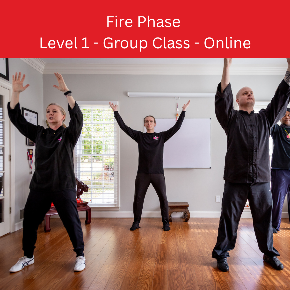 Fire Phase: Level 1 Fitness Practice, 30 Minutes, Group